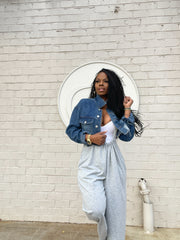 Cropped Denim jacket