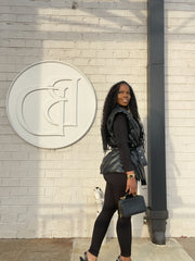 Chevron  Quilted Vest