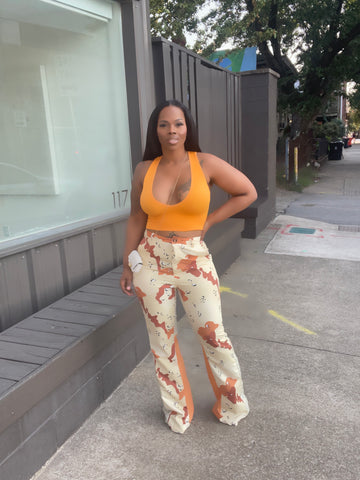 Split Hem Pants