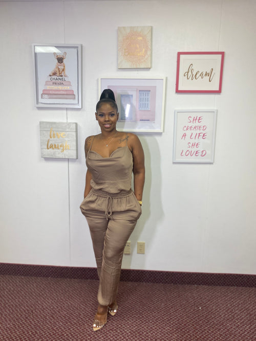 Silk Jumpsuit