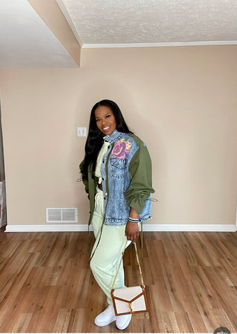 Azure Cropped Jacket