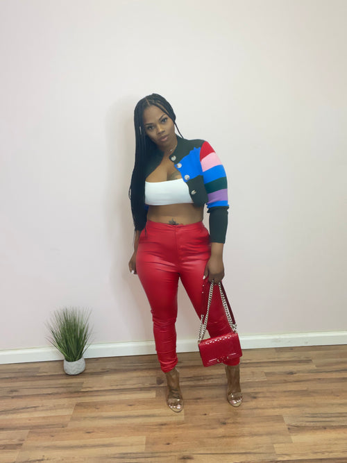 Vegan leather Pants