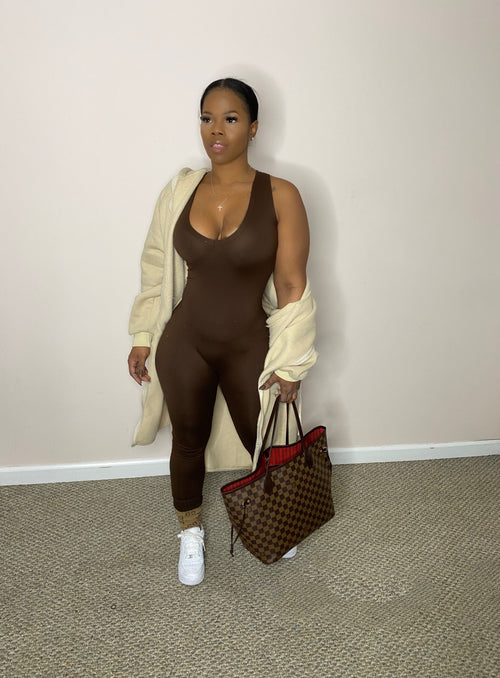 Essential Vneck jumpsuit