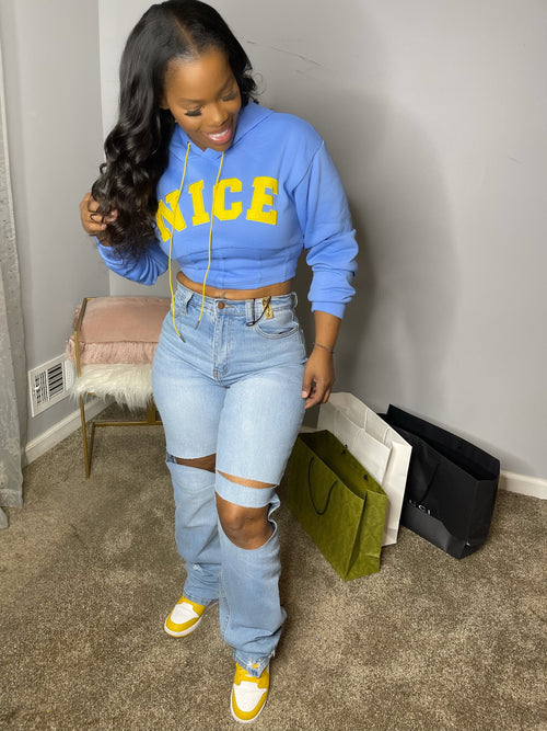 Ripped High Waist